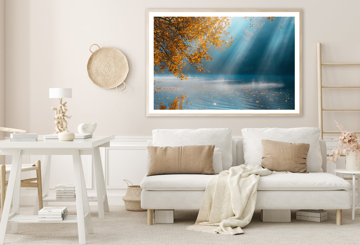 A Sunny and Foggy Morning Home Decor Premium Quality Poster Print Choose Your Sizes