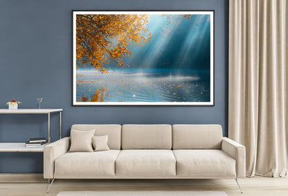 A Sunny and Foggy Morning Home Decor Premium Quality Poster Print Choose Your Sizes