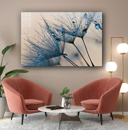 Dandelion Abstract View UV Direct Aluminum Print Australian Made Quality