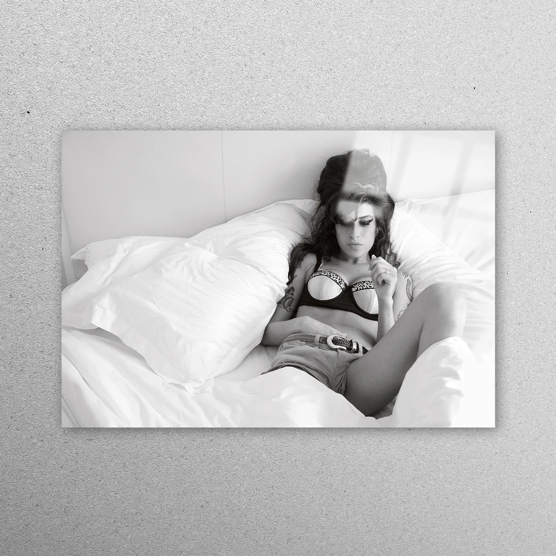 Amy Winehouse, Famous Acrylic Glass Print Tempered Glass Wall Art 100% Made in Australia Ready to Hang