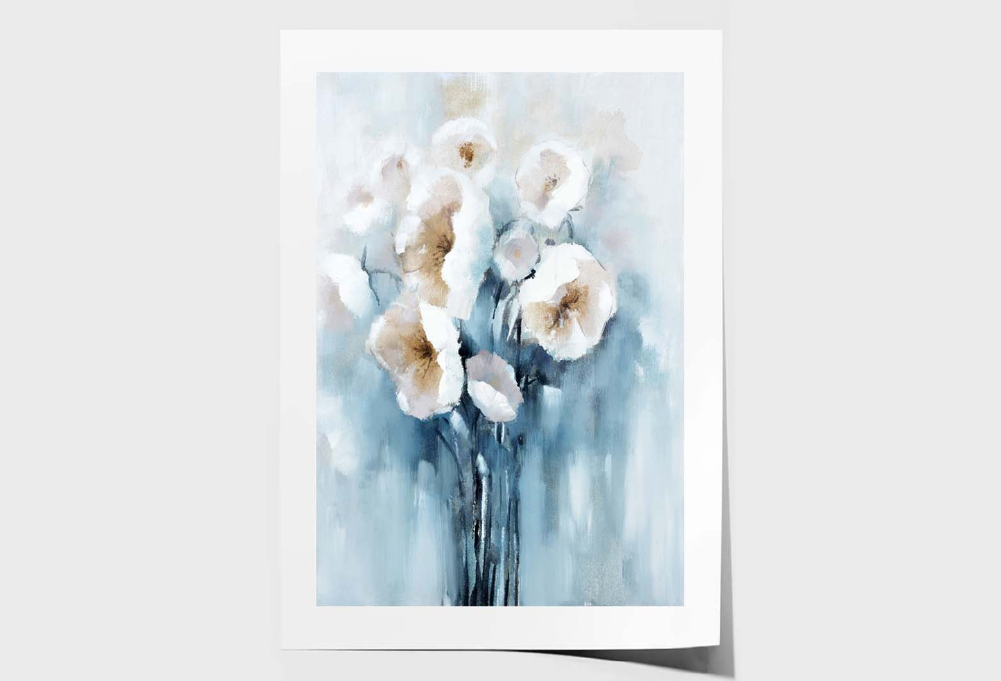 An Impression of Flowers, Water Dye Wall Art Limited Edition High Quality Print