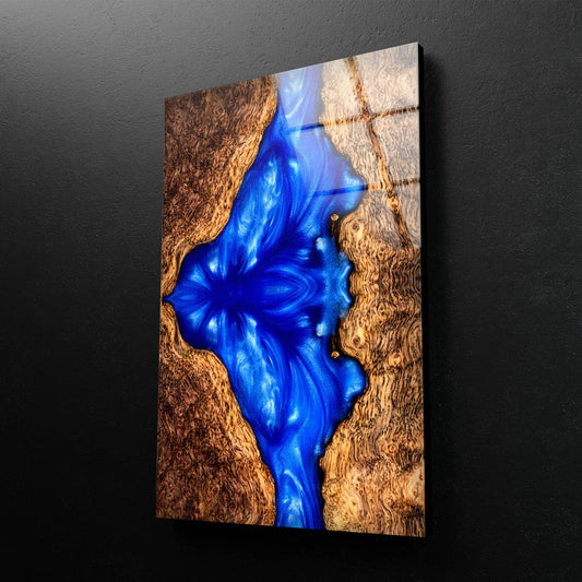 Epoxy Blue Acrylic UV Direct Aluminum Print Australian Made Quality