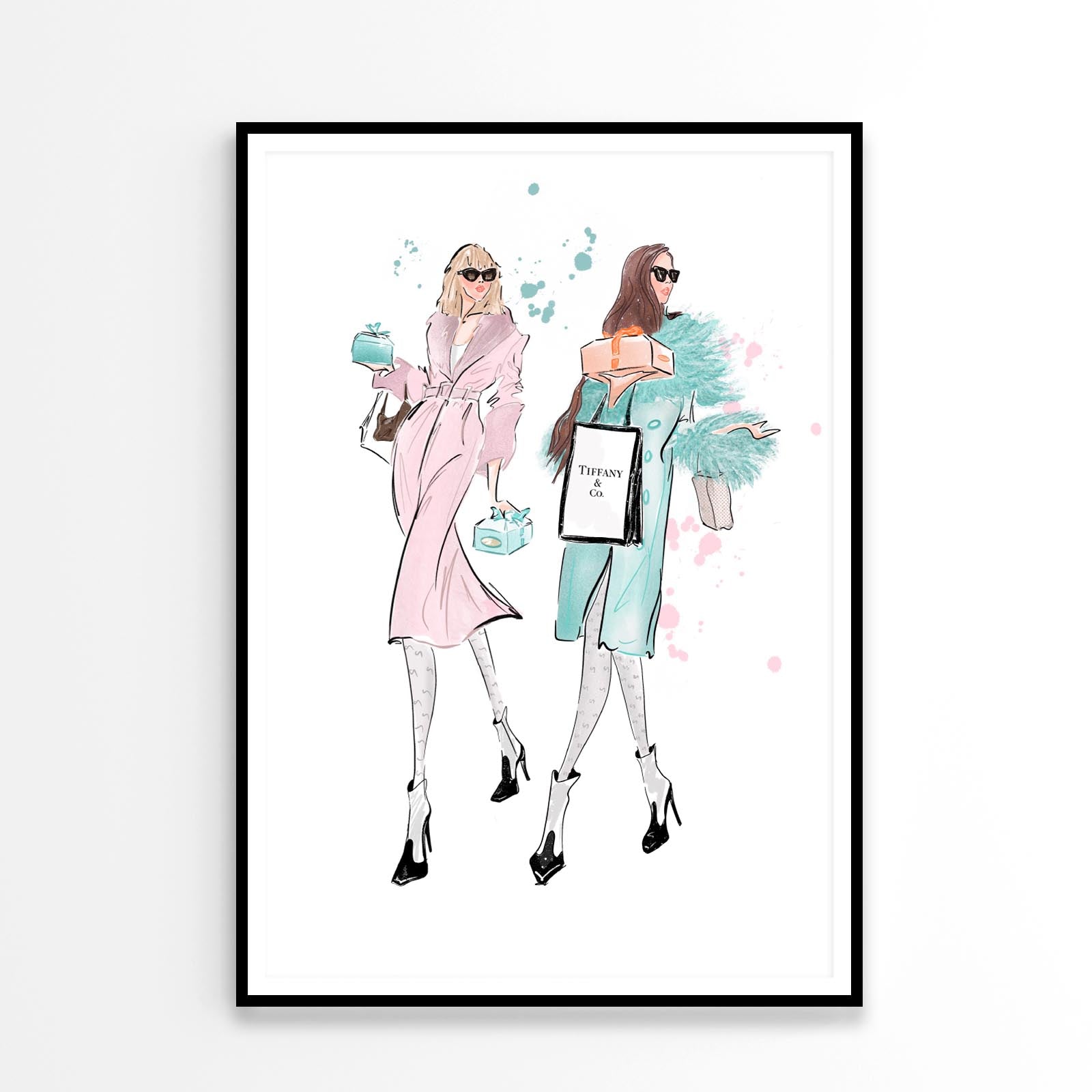 Stylish Women Design Home Decor Premium Quality Poster Print Choose Your Sizes