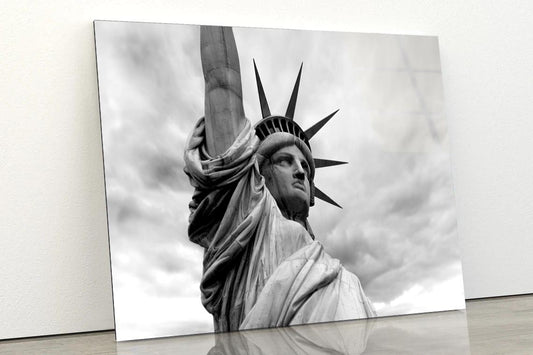 Liberty In New York City Acrylic Glass Print Tempered Glass Wall Art 100% Made in Australia Ready to Hang