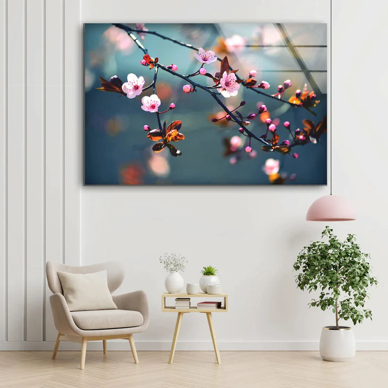 Blossom Flower Tree UV Direct Aluminum Print Australian Made Quality