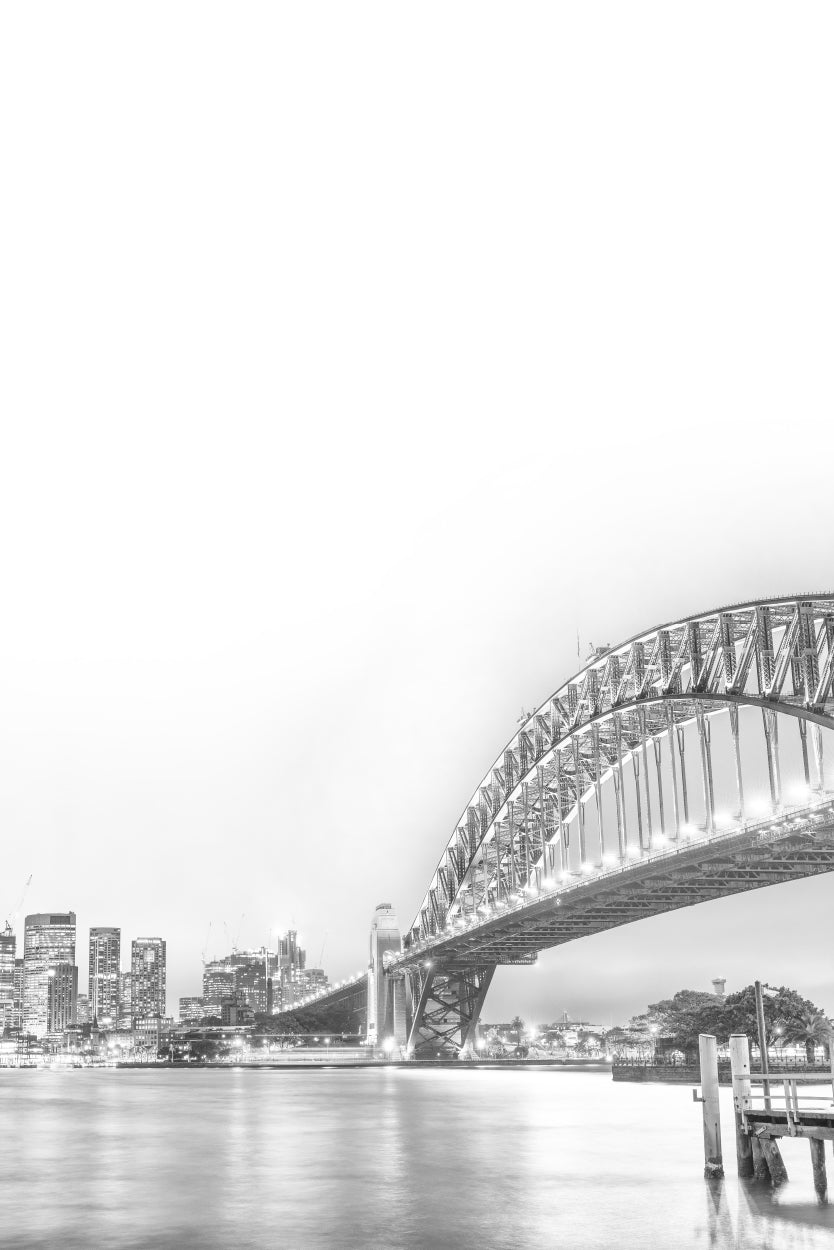 Sydney Harbor Bridge Home Decor Premium Quality Poster Print Choose Your Sizes