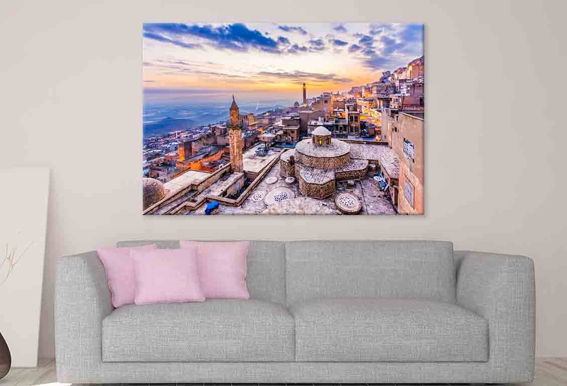 Stunning Mardin, Turkey Sky View  Wall Art Decor 100% Australian Made