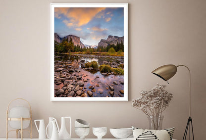 Landscape of Yosemite Park Autumn Home Decor Premium Quality Poster Print Choose Your Sizes