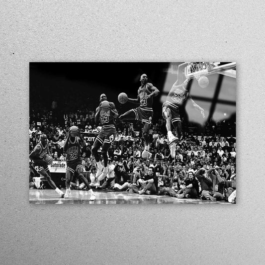 Man Cave Famous Basketball Acrylic Glass Print Tempered Glass Wall Art 100% Made in Australia Ready to Hang