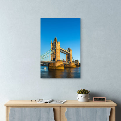 Tower Bridge London Landmark 40x60cm Metal Print Ready to Hang