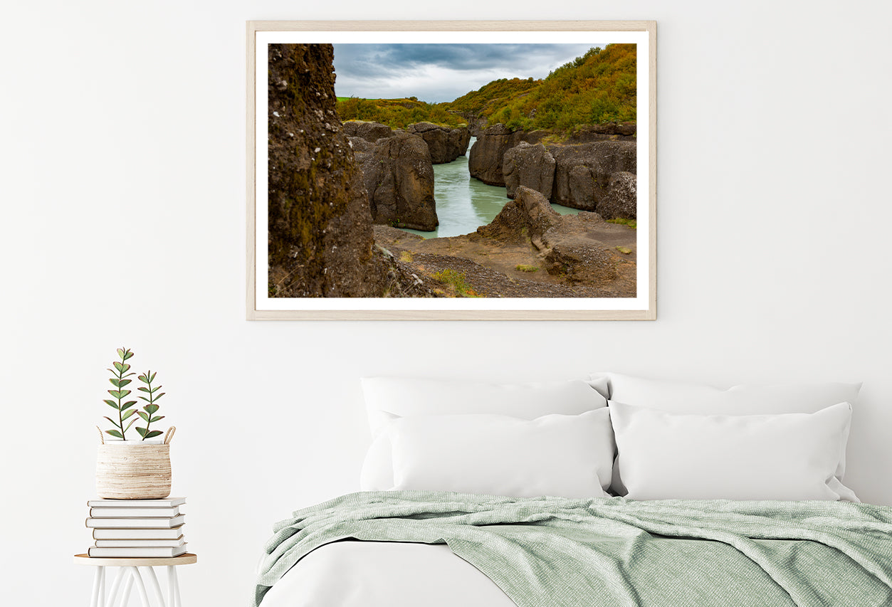 Iceland with Rocks Home Decor Premium Quality Poster Print Choose Your Sizes