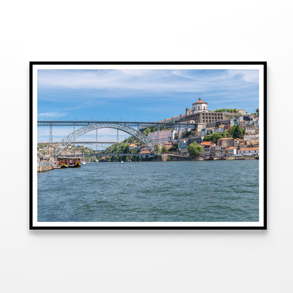 A Bridge Spanning Over a Body of Water with a Sky Home Decor Premium Quality Poster Print Choose Your Sizes