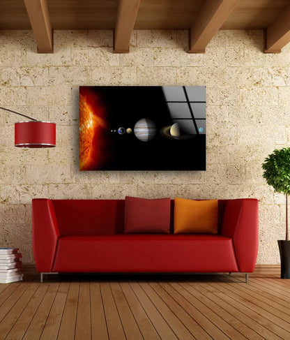 Solar System UV Direct Aluminum Print Australian Made Quality