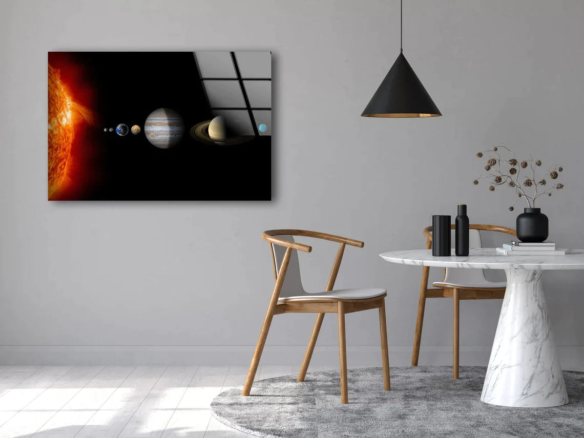 Solar System UV Direct Aluminum Print Australian Made Quality