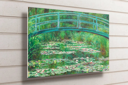 Claude Monet, The Japanese Footbridge UV Direct Aluminum Print Australian Made Quality