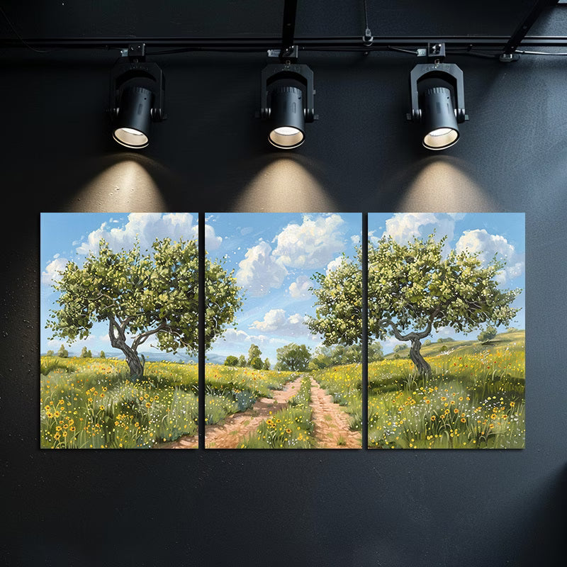 3pcs Embrace of Nature Oil Painting Wall Art Set Canvas Framed 60x90cm - High Quality Print 100% Australian Made Wall Canvas Ready to Hang
