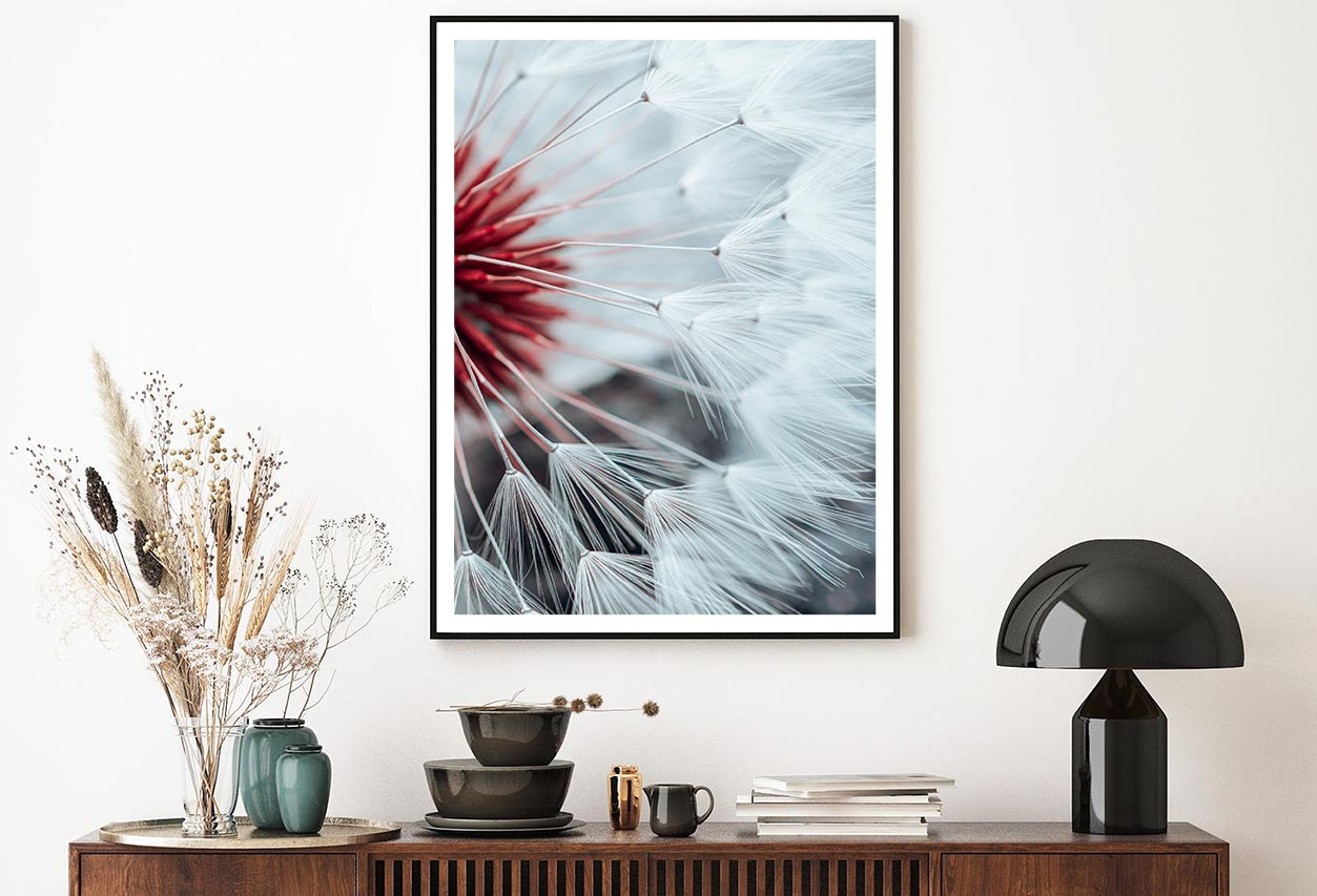 Dandelion Flower Seed In Springtime Home Decor Premium Quality Poster Print Choose Your Sizes