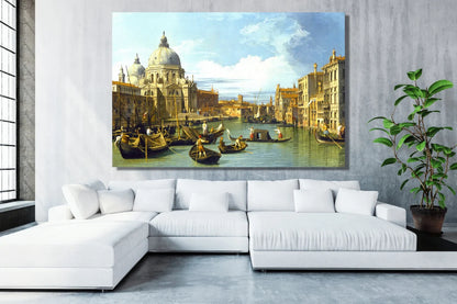 Canaletto, The Entrance To The Grand Canal UV Direct Aluminum Print Australian Made Quality