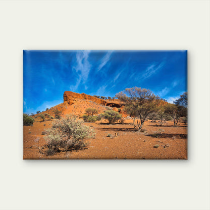 Red Laterite Formations Mount Magnet Wall Art Decor 100% Australian Made