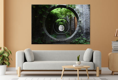 Beijing Corridor, Famous EntranceWall Art Decor 100% Australian Made
