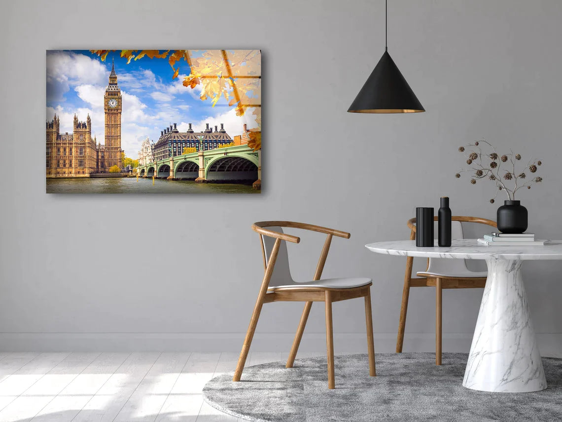 London Big Ben Tower UV Direct Aluminum Print Australian Made Quality