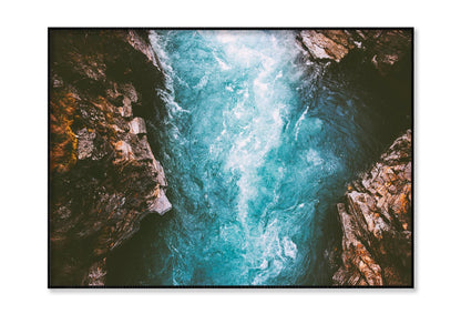 River Canyon Landscape in Sweden Home Decor Premium Quality Poster Print Choose Your Sizes