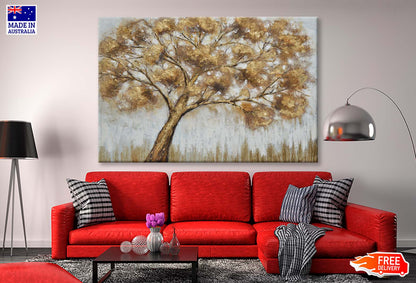 Golden Tree Art, Artistic Painting Wall Art Limited Edition High Quality Print