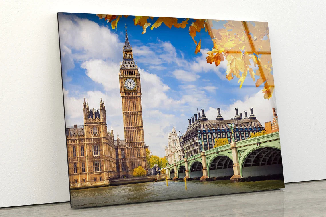 London Big Ben Tower UV Direct Aluminum Print Australian Made Quality