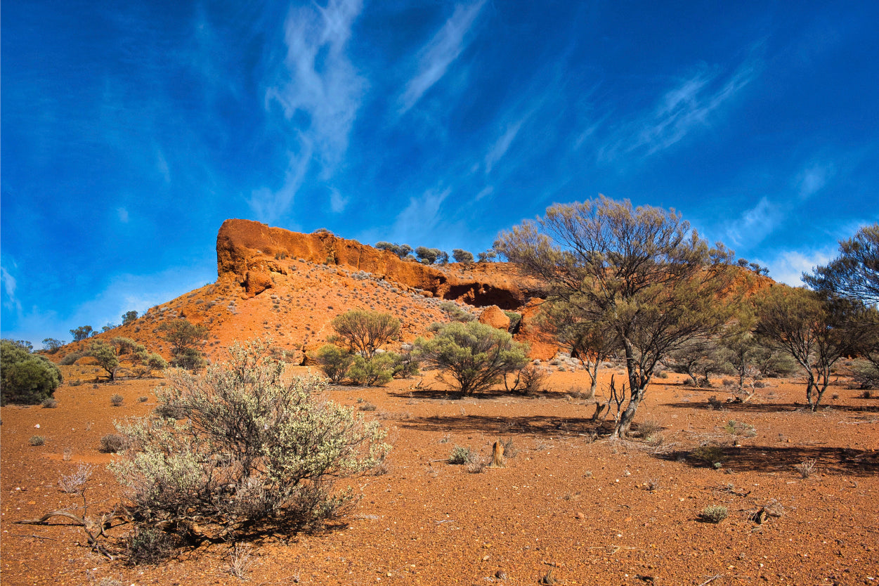 Red Laterite Formations Mount Magnet Wall Art Decor 100% Australian Made
