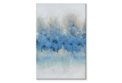 Blue, Watercolor, Modern Style Wall Art Limited Edition High Quality Print