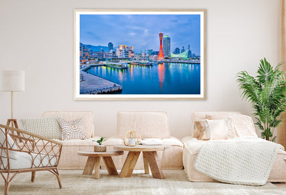 Port Of Kobe in Japan Home Decor Premium Quality Poster Print Choose Your Sizes