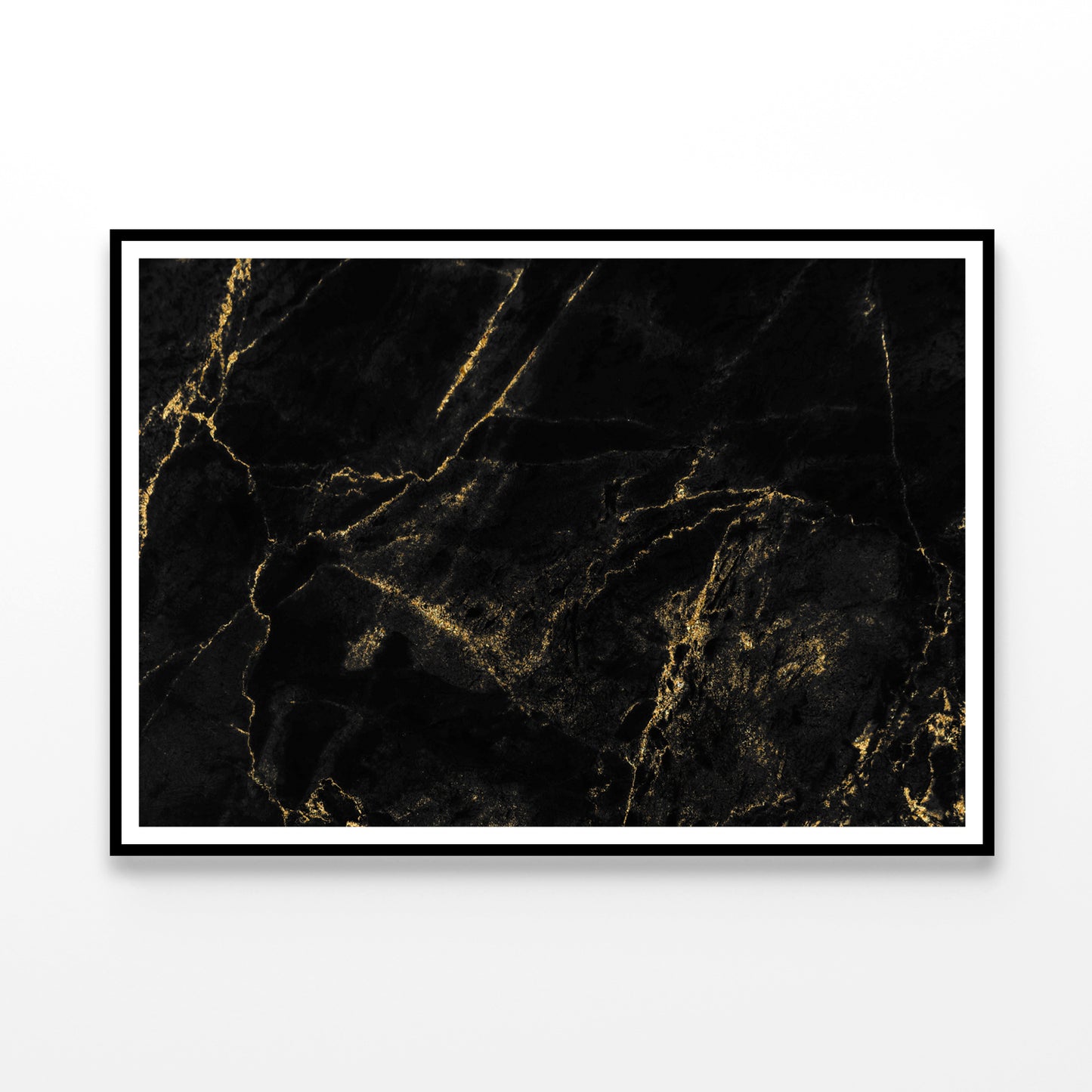 Black And Gold Marble Texture Home Decor Premium Quality Poster Print Choose Your Sizes