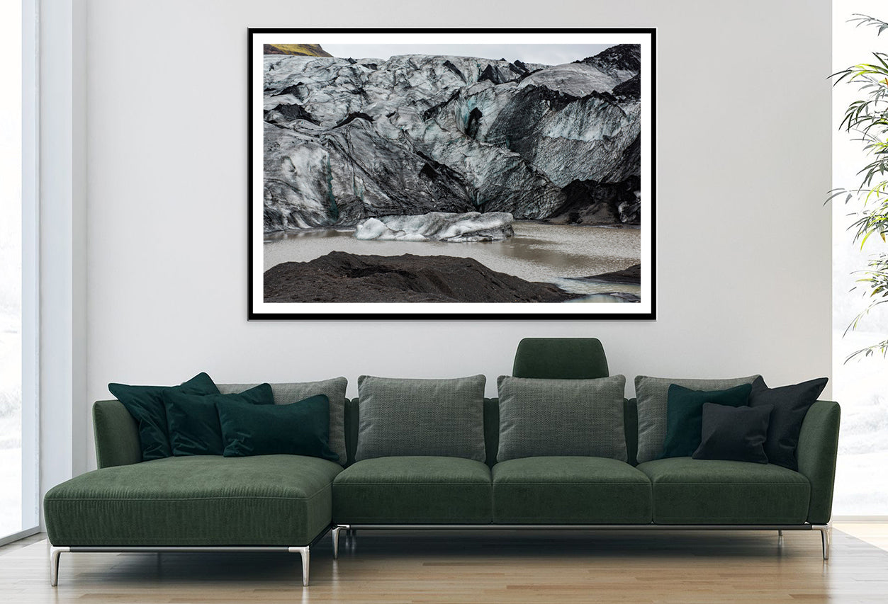 Iceberg on Iceland Home Decor Premium Quality Poster Print Choose Your Sizes