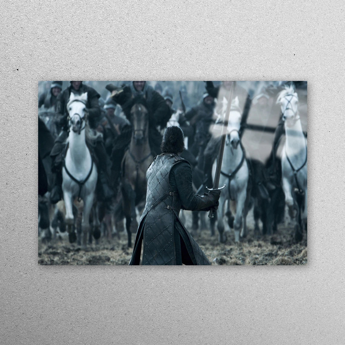 Jon Snow Game of Thrones Acrylic Glass Print Tempered Glass Wall Art 100% Made in Australia Ready to Hang