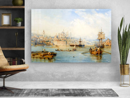 Constantinople Painting UV Direct Aluminum Print Australian Made Quality