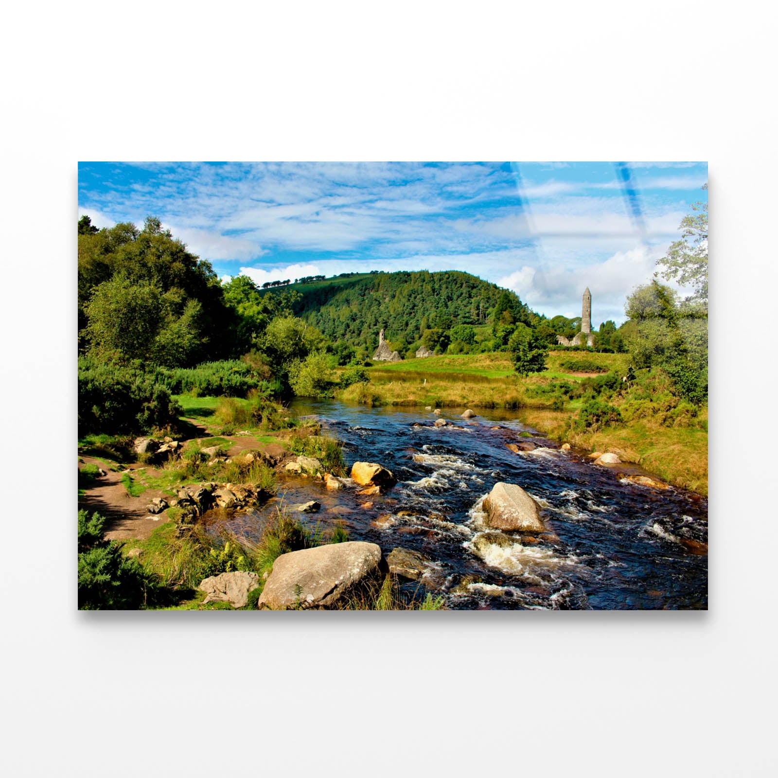 View to River Acrylic Glass Print Tempered Glass Wall Art 100% Made in Australia Ready to Hang
