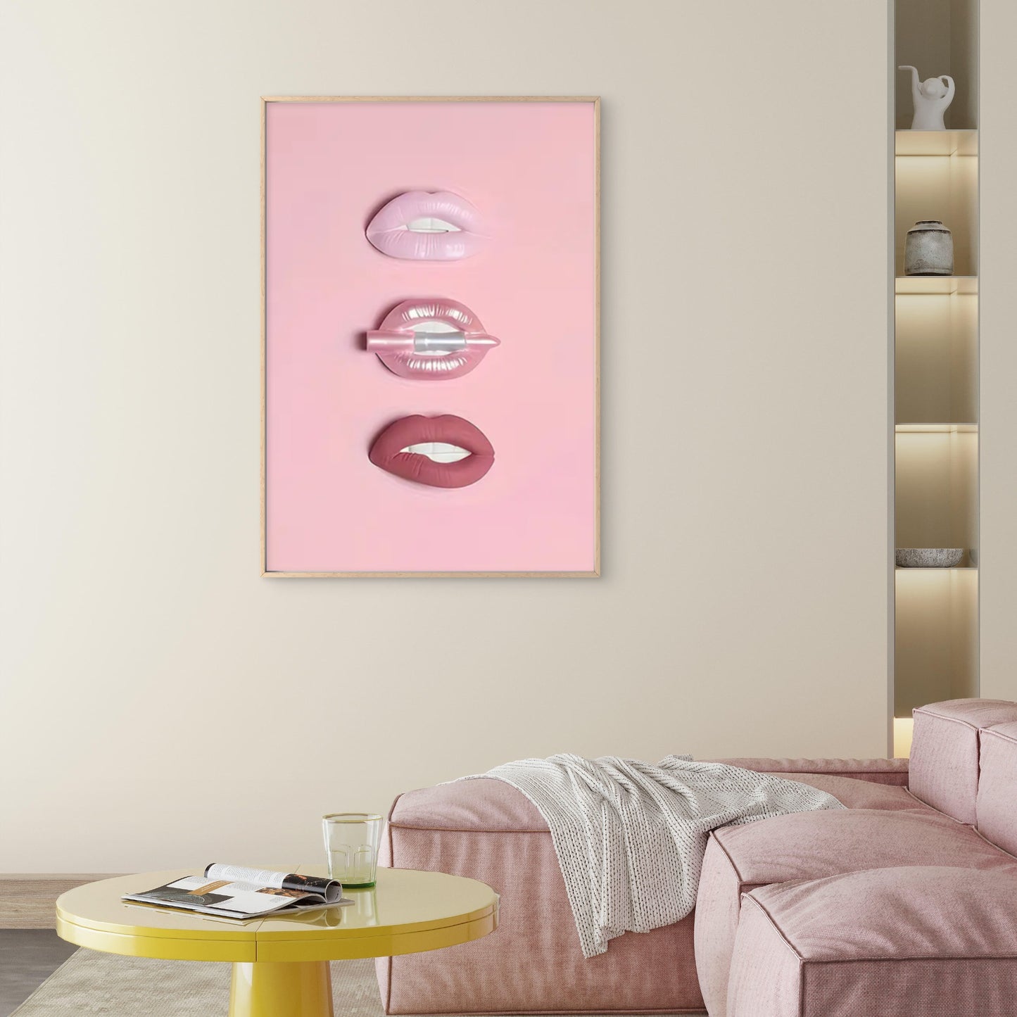 Beauty Salon Stylish and Unique Makeup Theme Fashion Home Decor Premium Quality Poster Print Choose Your Sizes