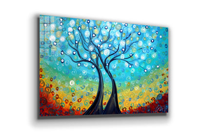 Colorful Tree Digital UV Direct Aluminum Print Australian Made Quality