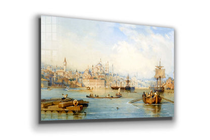 Constantinople Painting UV Direct Aluminum Print Australian Made Quality