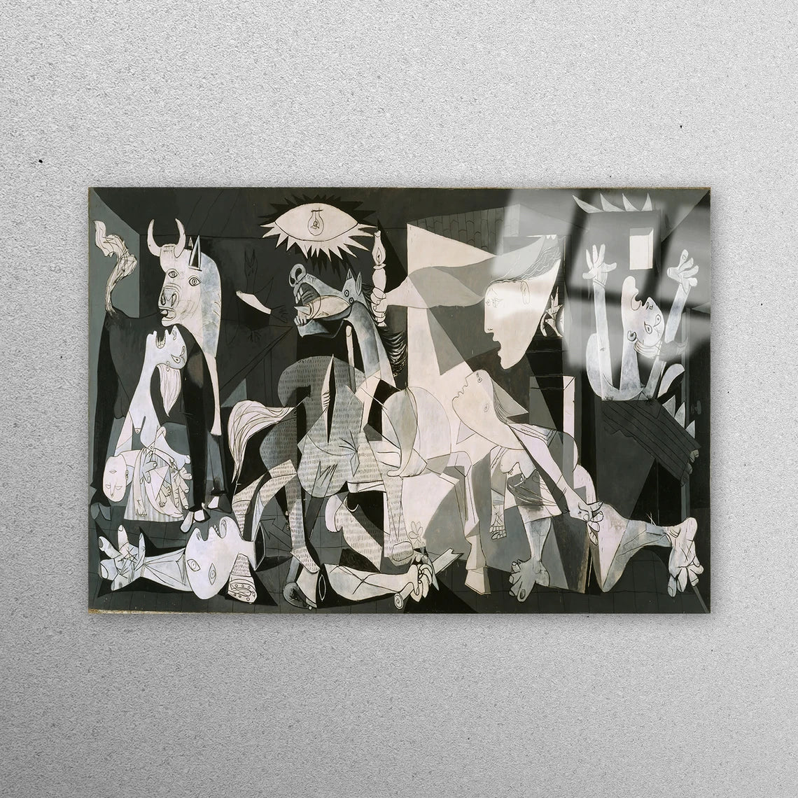 Guernica Pablo Picasso Acrylic Glass Print Tempered Glass Wall Art 100% Made in Australia Ready to Hang