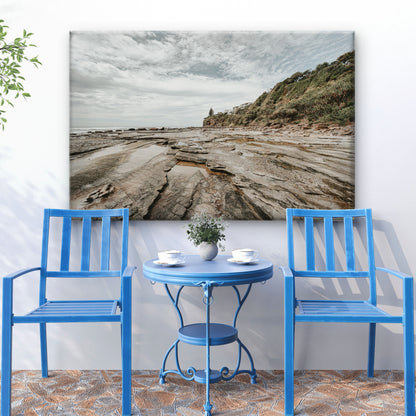 Moffat beach, Queensland, Australia Neutral Canvas Print Wall Art Decor 100% Australian Made