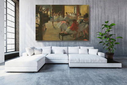Edgar Degas, The Dance Class UV Direct Aluminum Print Australian Made Quality