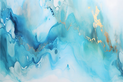 Abstract Ocean Art Print 100% Australian Made