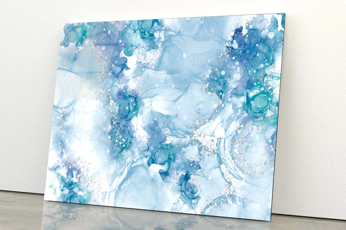 Marbling Print Acrylic Glass Print Tempered Glass Wall Art 100% Made in Australia Ready to Hang