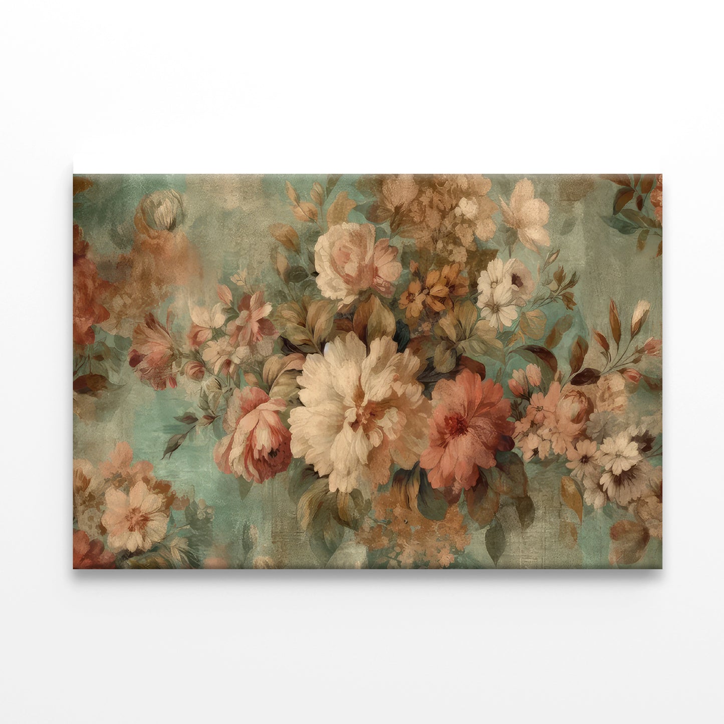 Vintage Floral Wallpaper Print 100% Australian Made