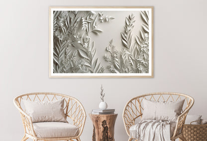 Close-Up of a Plants Home Decor Premium Quality Poster Print Choose Your Sizes