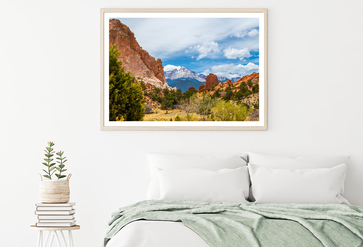 Pikes Peak Garden of The Gods USA Home Decor Premium Quality Poster Print Choose Your Sizes