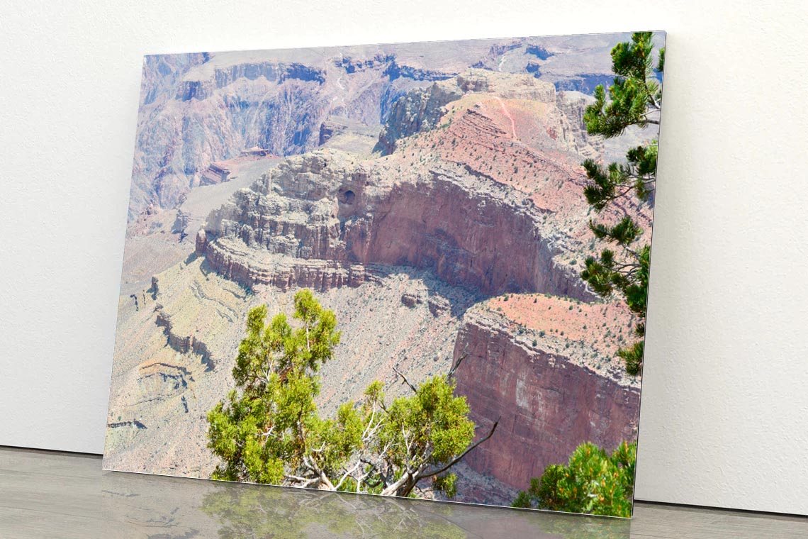 Grand Canyon Landscapes Acrylic Glass Print Tempered Glass Wall Art 100% Made in Australia Ready to Hang