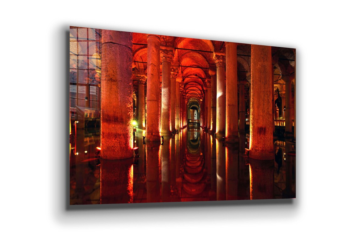 The Basilica Cistern UV Direct Aluminum Print Australian Made Quality