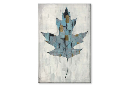 Autumn Leaf Abstract Design Wall Art Limited Edition High Quality Print